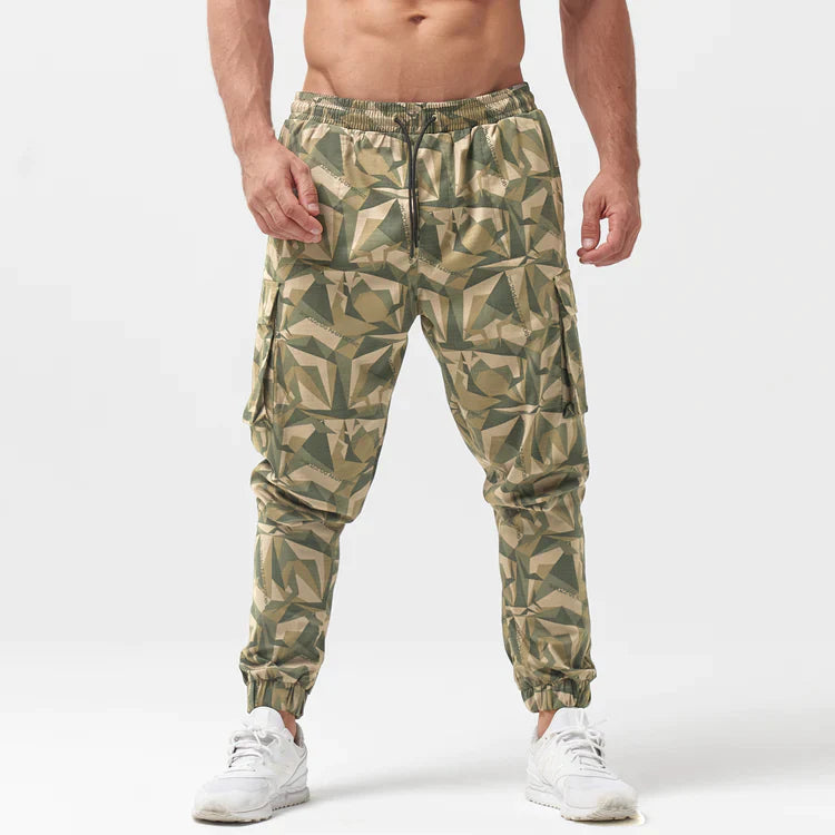 SQUATWOLF Men's Code Camo Cargo Pants