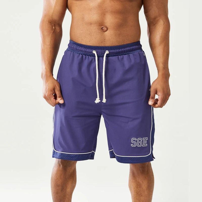 SQUATWOLF Men's Golden Era Basketball Shorts