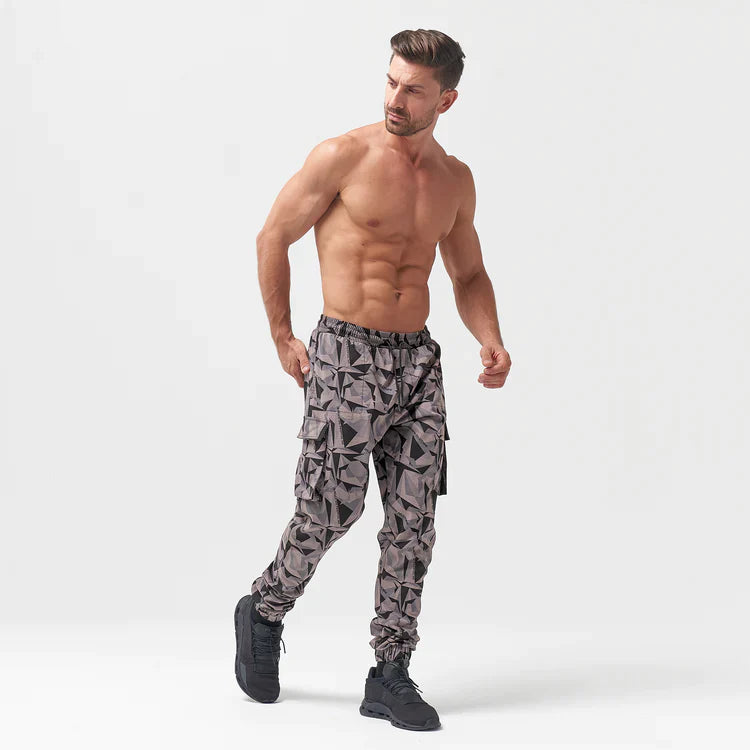 SQUATWOLF Men's Code Camo Cargo Pants