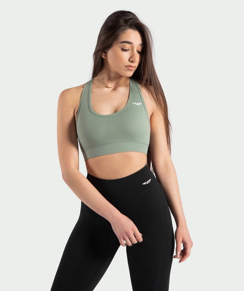 Winnerforce Women Yassma Training Bra Sage Green