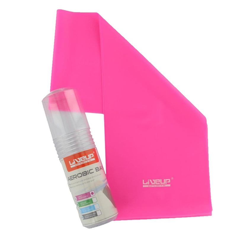 LiveUp TPE Aerobic Band - Light Pink Resistance LS3204